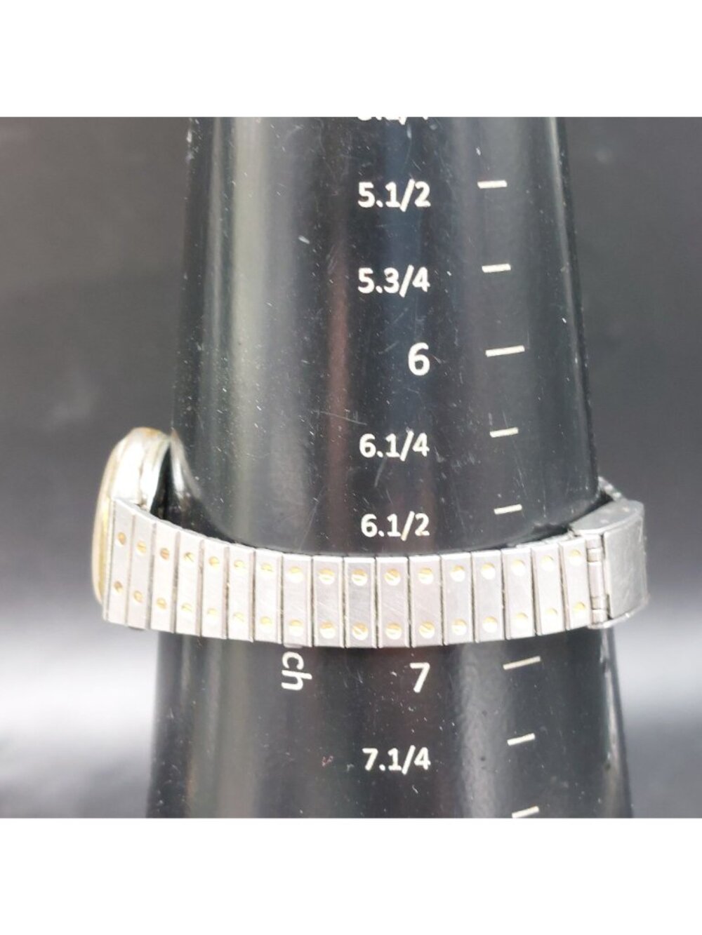 Vintage Q Timex Women's Quartz Watch Two-Tone 25mm Working New Battery - Picture 5 of 6